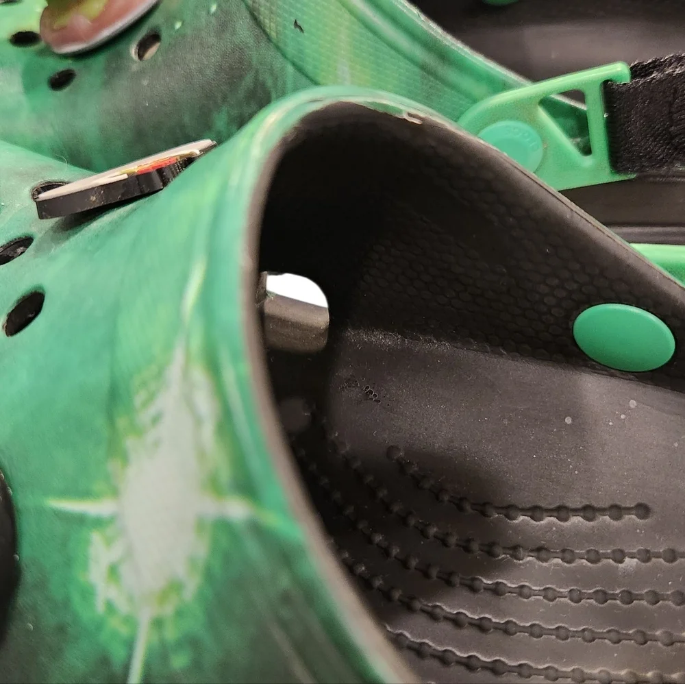 PRE-LOVED CONDITION | Men's Crocs Ron English x All-Terrain Clog Area 54 | M7 W9 - Picture 8 of 16